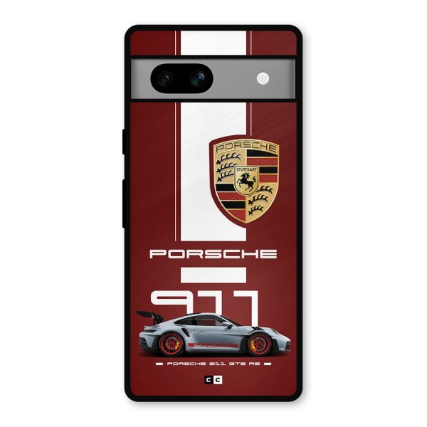 Luxe Supercar Metal Back Case for Google Pixel 7a
