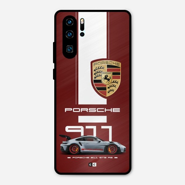 Luxe Supercar Metal Back Case for Huawei P30 Pro