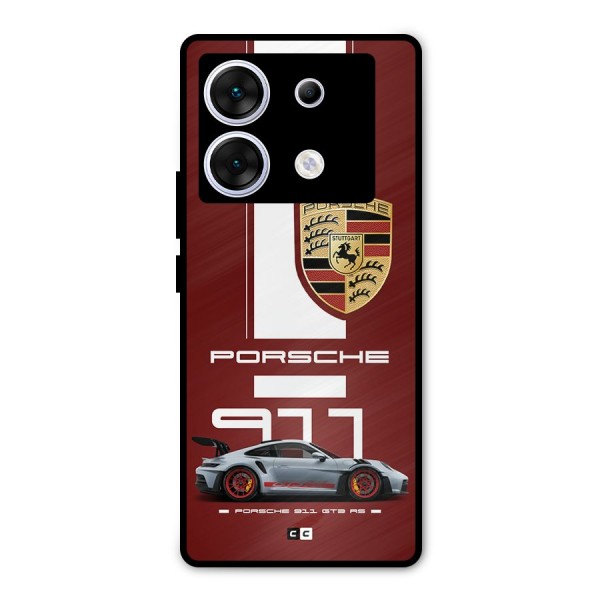 Luxe Supercar Metal Back Case for Infinix Zero 30 5G