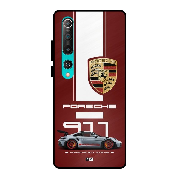 Luxe Supercar Metal Back Case for Mi 10