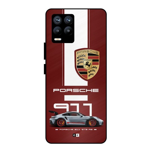 Luxe Supercar Metal Back Case for Realme 8 Pro
