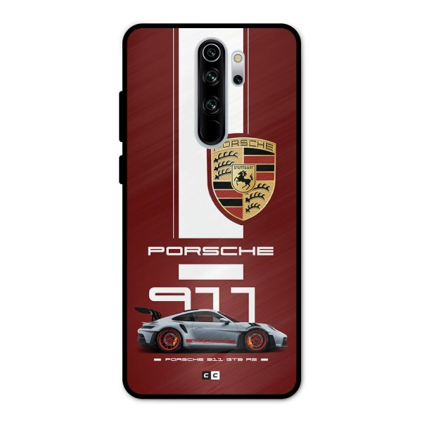 Luxe Supercar Metal Back Case for Redmi Note 8 Pro