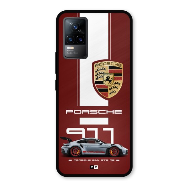 Luxe Supercar Metal Back Case for Vivo Y73