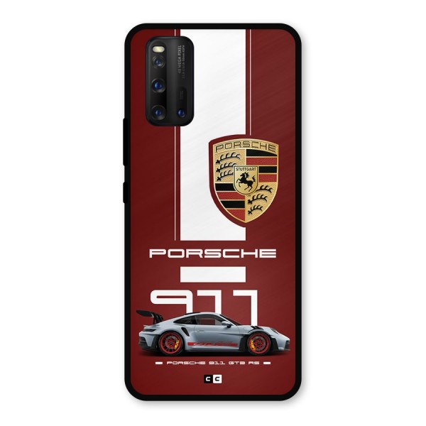 Luxe Supercar Metal Back Case for iQOO 3