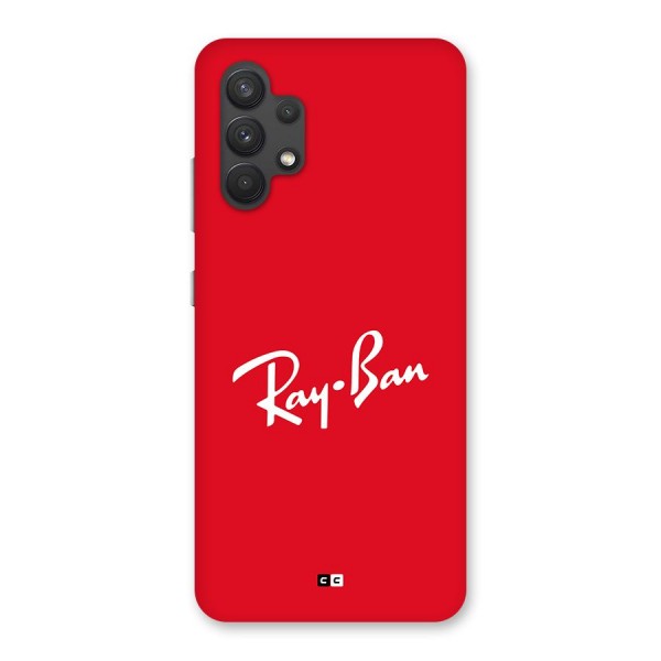 Luxury Red Back Case for Galaxy A32