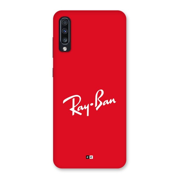 Luxury Red Back Case for Galaxy A70