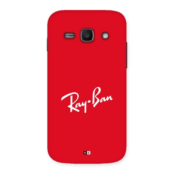 Luxury Red Back Case for Galaxy Ace3