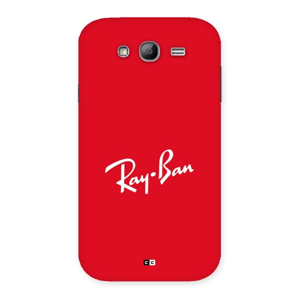 Luxury Red Back Case for Galaxy Grand