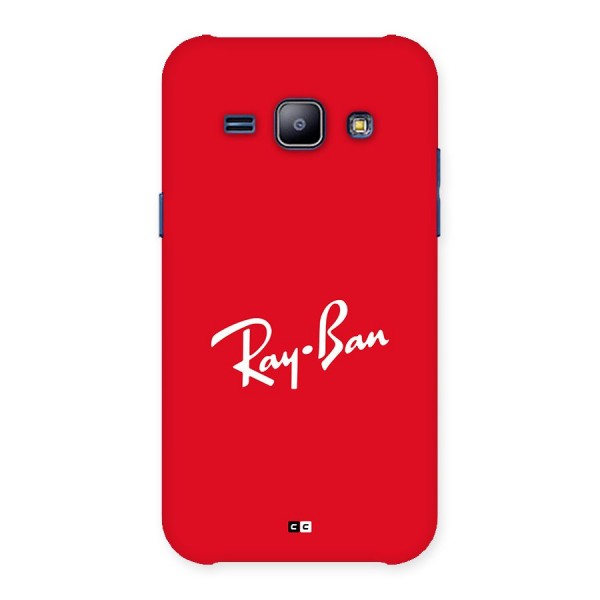Luxury Red Back Case for Galaxy J1