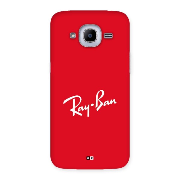 Luxury Red Back Case for Galaxy J2 2016