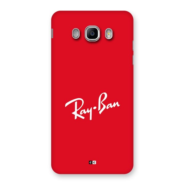 Luxury Red Back Case for Galaxy J5 2016
