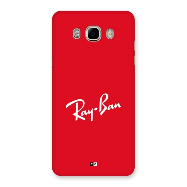 Luxury Red Back Case for Galaxy J7 2016