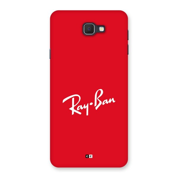Luxury Red Back Case for Galaxy On7 2016