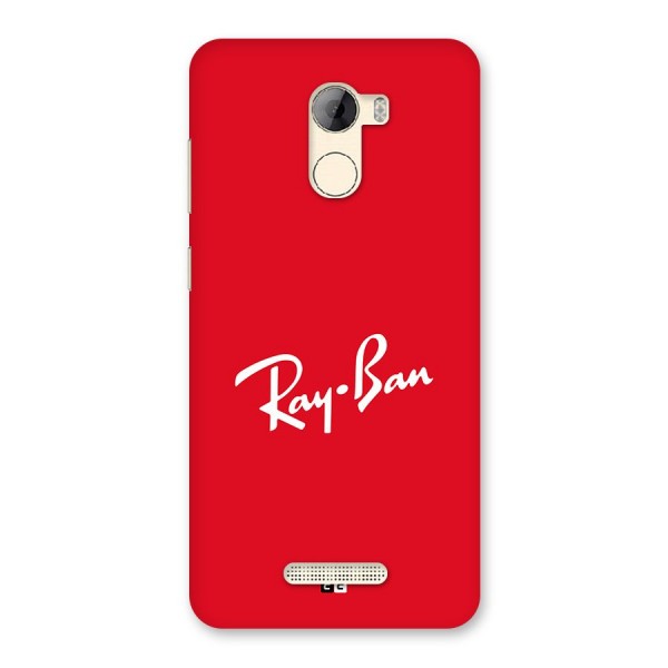 Luxury Red Back Case for Gionee A1 LIte