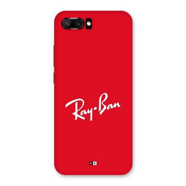 Luxury Red Back Case for Honor 10