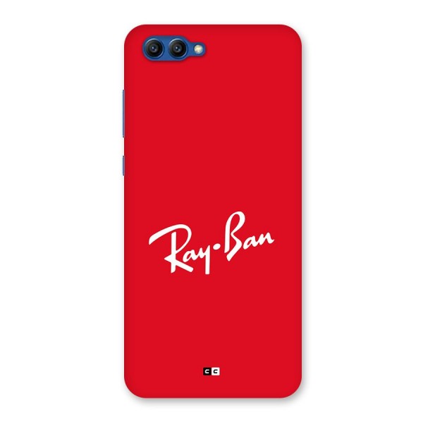 Luxury Red Back Case for Honor View 10