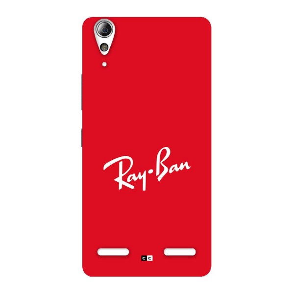 Luxury Red Back Case for Lenovo A6000
