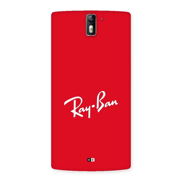 Luxury Red Back Case for OnePlus One