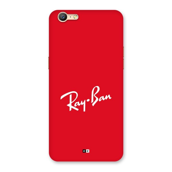 Luxury Red Back Case for Oppo A39