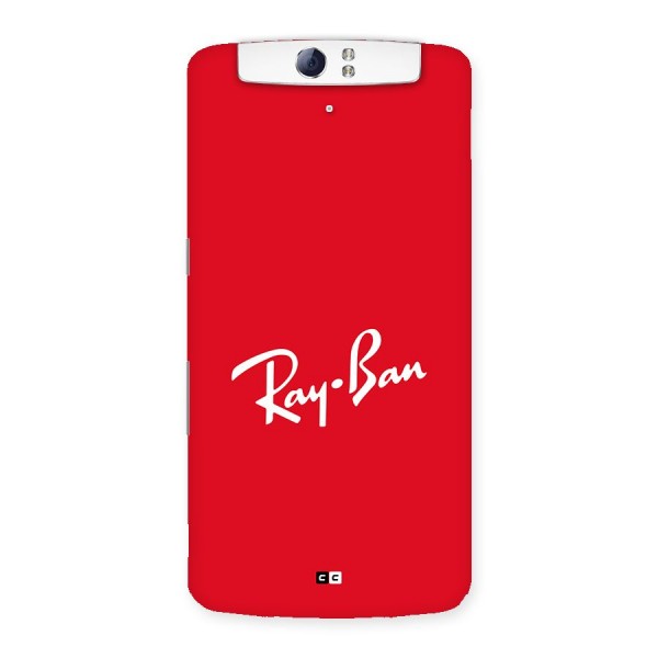 Luxury Red Back Case for Oppo N1