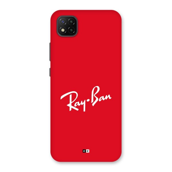 Luxury Red Back Case for Poco C3