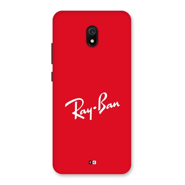 Luxury Red Back Case for Redmi 8A
