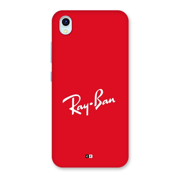 Luxury Red Back Case for Vivo Y1s