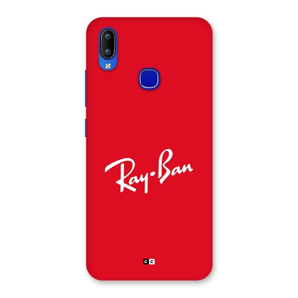 Luxury Red Back Case for Vivo Y91