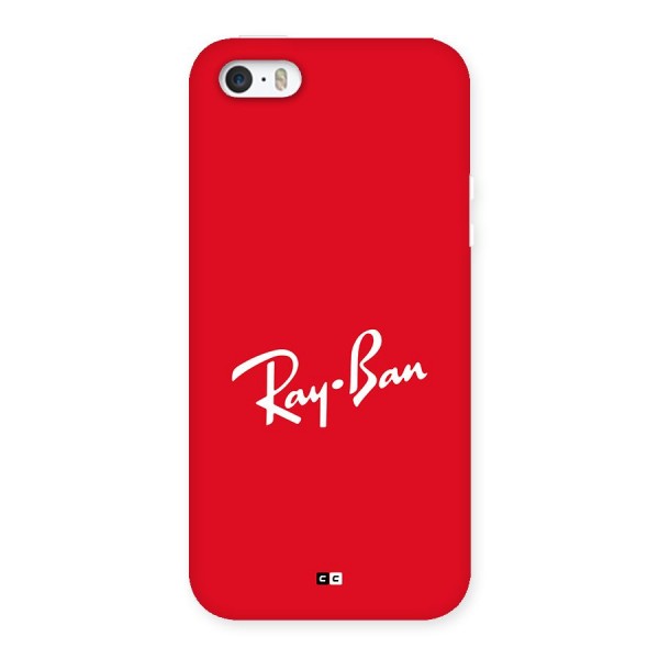 Luxury Red Back Case for iPhone SE 2016