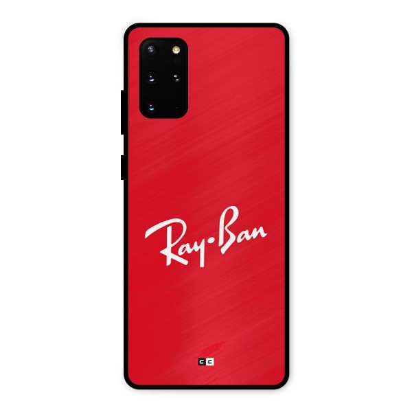 Luxury Red Metal Back Case for Galaxy S20 Plus