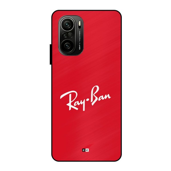 Luxury Red Metal Back Case for Mi 11X Pro