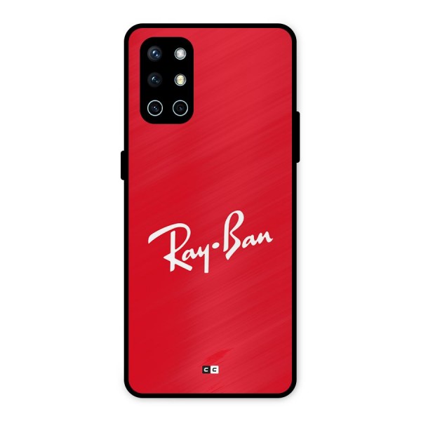 Luxury Red Metal Back Case for OnePlus 9R