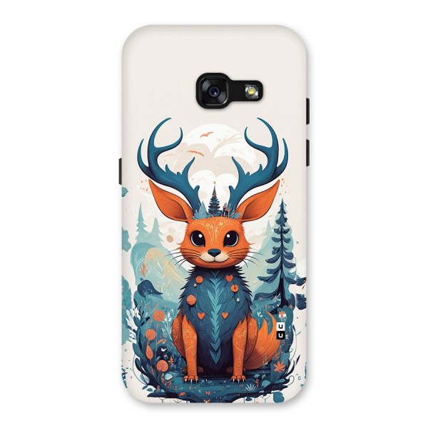 Magestic Animal Back Case for Galaxy A3 (2017)