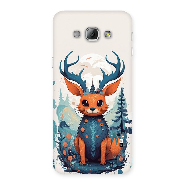 Magestic Animal Back Case for Galaxy A8