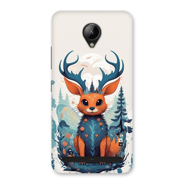 Magestic Animal Back Case for Lenovo C2