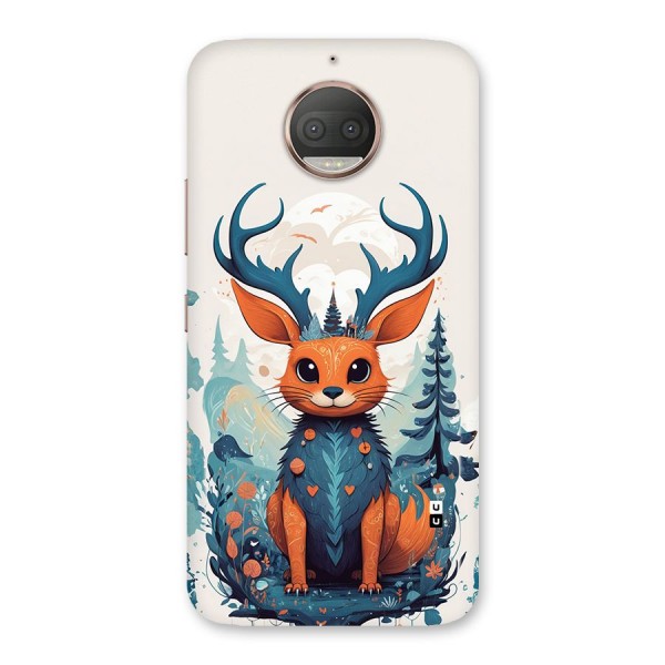 Magestic Animal Back Case for Moto G5s Plus