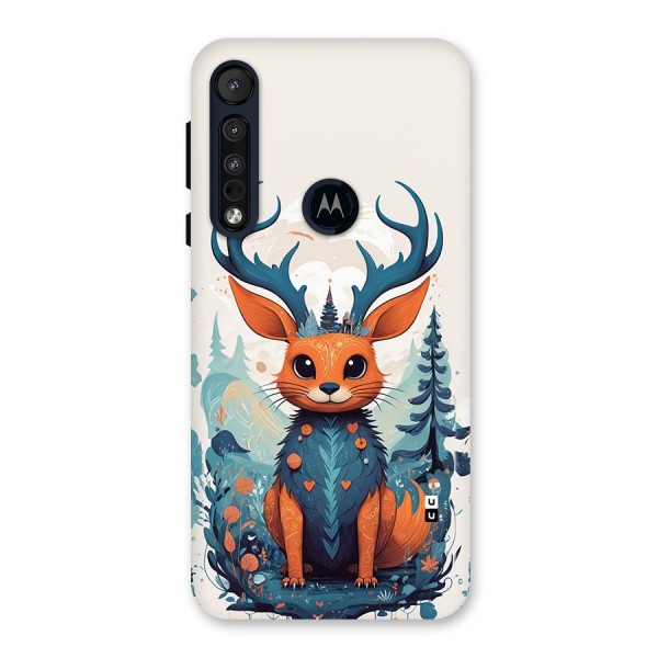 Magestic Animal Back Case for Motorola One Macro