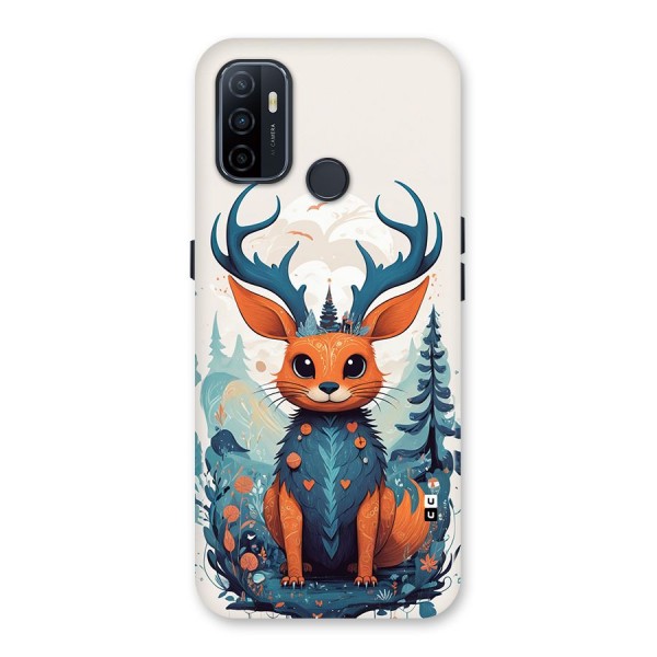 Magestic Animal Back Case for Oppo A32
