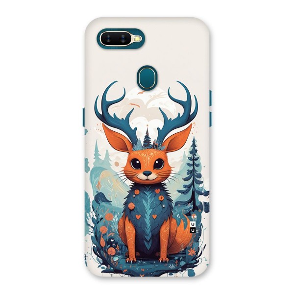 Magestic Animal Back Case for Oppo A7