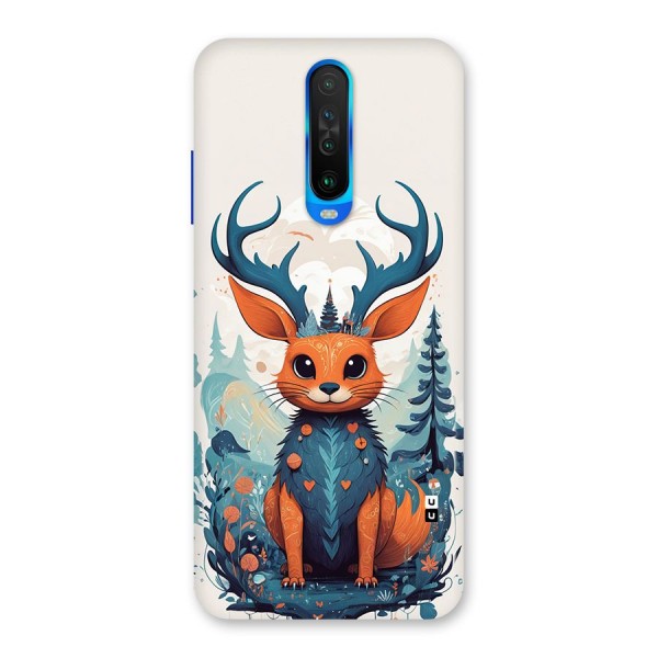 Magestic Animal Back Case for Poco X2