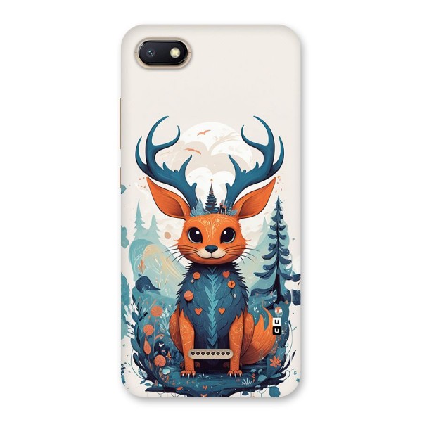 Magestic Animal Back Case for Redmi 6A