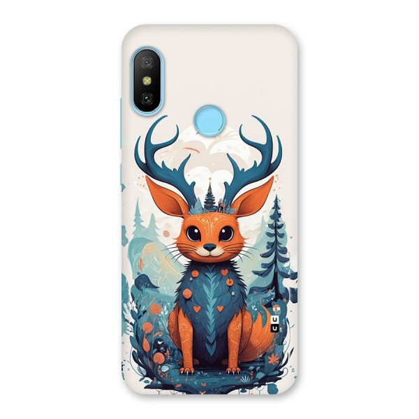 Magestic Animal Back Case for Redmi 6 Pro