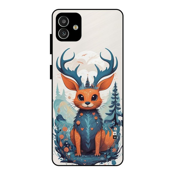 Magestic Animal Metal Back Case for Galaxy M13 5G
