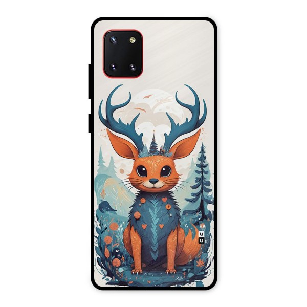 Magestic Animal Metal Back Case for Galaxy Note 10 Lite