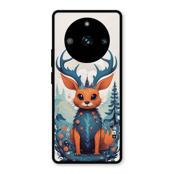 Magestic Animal Metal Back Case for Realme 11 Pro