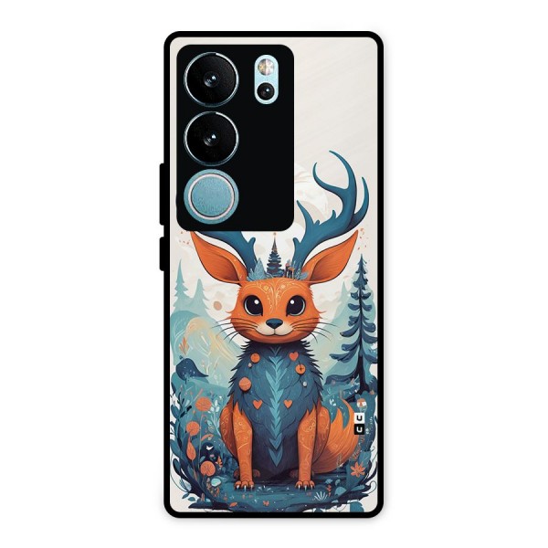 Magestic Animal Metal Back Case for Vivo V29