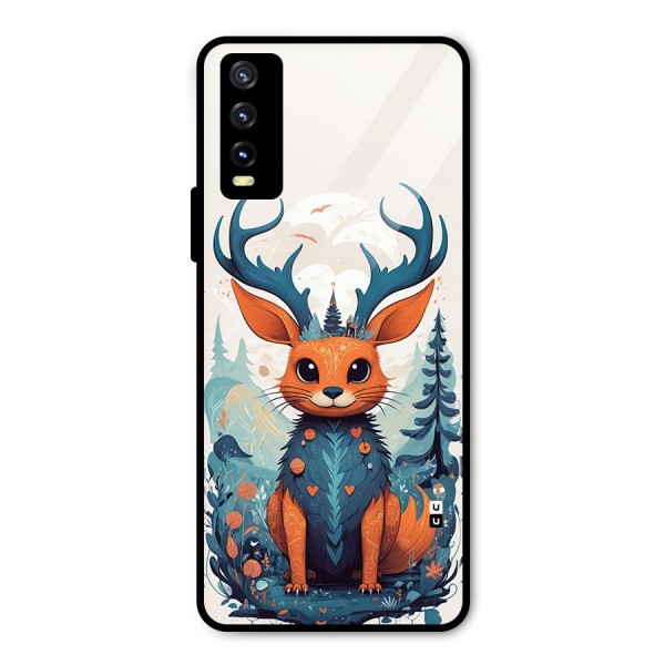 Magestic Animal Metal Back Case for Vivo Y20t