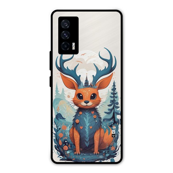 Magestic Animal Metal Back Case for iQOO 7 5G