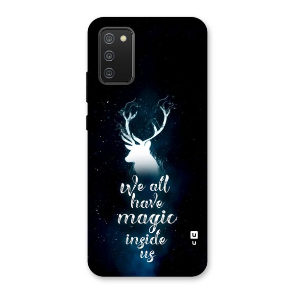 Magic Inside Back Case for Galaxy M02s