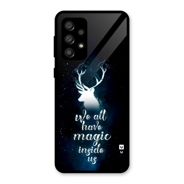 Magic Inside Glass Back Case for Galaxy A32